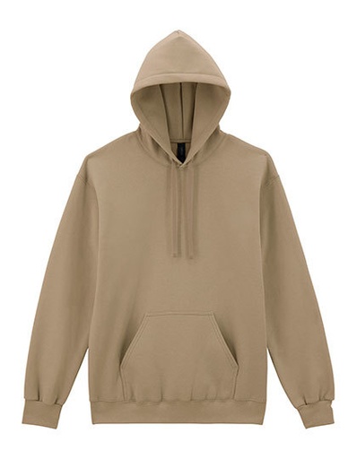 Bluza Klasyczna Bawełniana z Kapturem G19500 - Tan