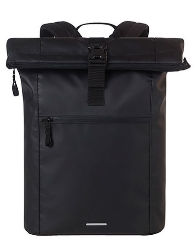 Plecak Kurierski na Kolkach Plandeka na Laptopa HF6511 - Black