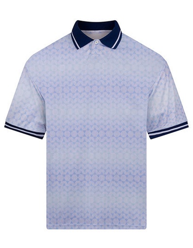Koszulka Polo Retro Dwukolorowa JC442 - Navy