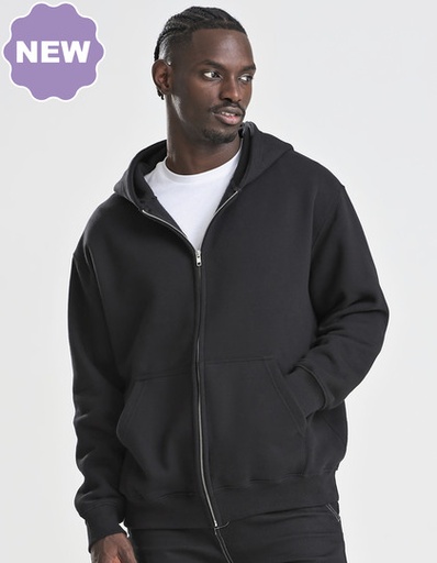 Bluza rozpinana z kapturem JH115 - Deep Black