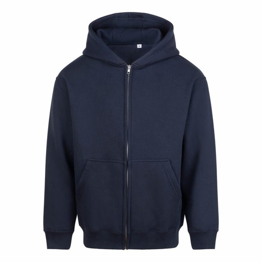 Bluza Rozpinana Luzny Kroj Polarowa JH115 - New French Navy
