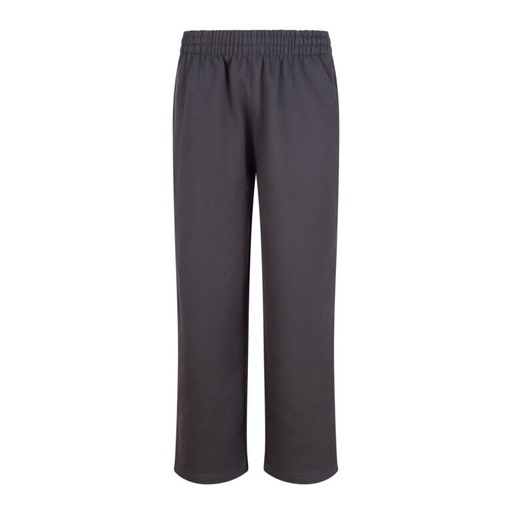 Spodnie Oversize Prosta Nogawka Bawełniane Szczotkowane JH128 - Solid Charcoal