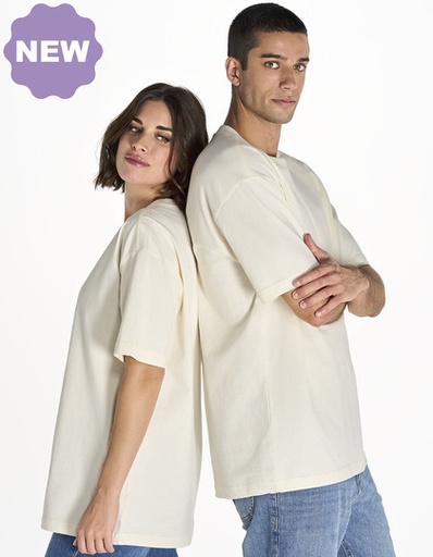 Koszulka Oversize Bawelniana JHK201 - White
