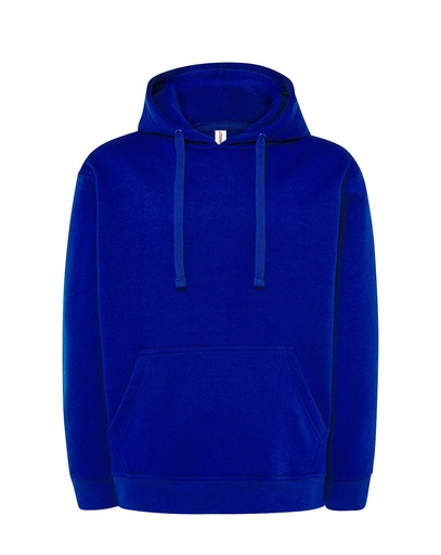 Bluza Z Kapturem Bawełniana Poliestrowa JHK420N - Royal Blue