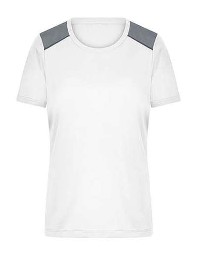 Koszulka Damska Sportowa Odblaskowa JN1383 - White