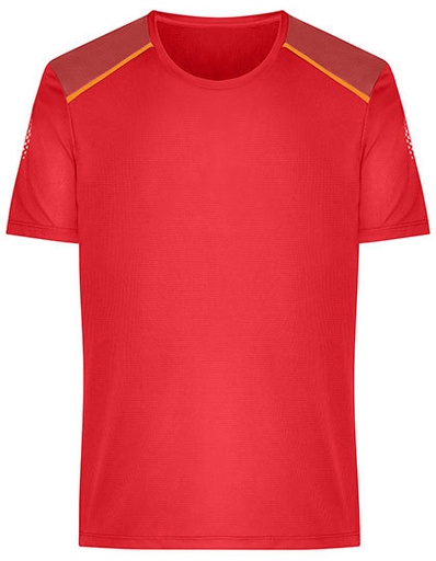 Koszulka sportowa do biegania JN1384 - Spicy Orange