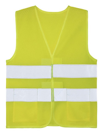 Kamizelka Ochronna Dziecięca Siatkowa Hi-Vis KX128K - Signal Yellow