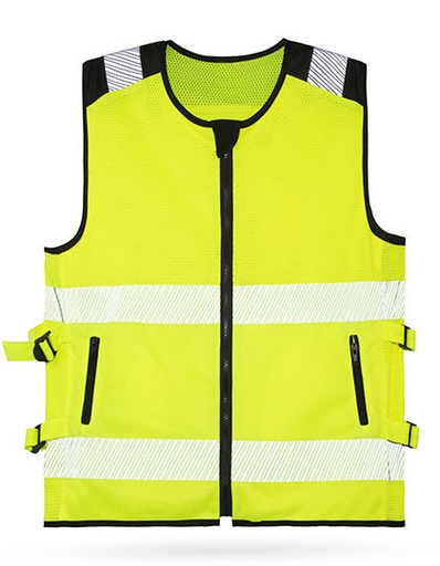 Kamizelka Motocyklowa Siatkowa Odblaskowa KX163 - Signal Yellow