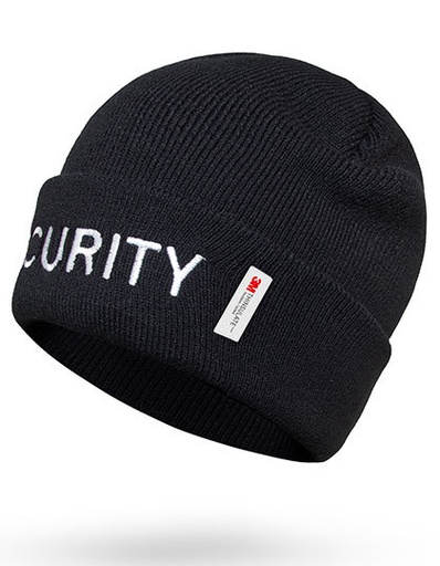 Czapka Dzianinowa z wywinieciem Izolacja Thinsulate Security KX185 - Black