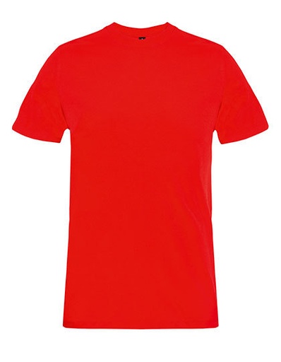 Koszulka Klasyczna Bawełna Poliester z Recyklingu L04461 - Recycled Red