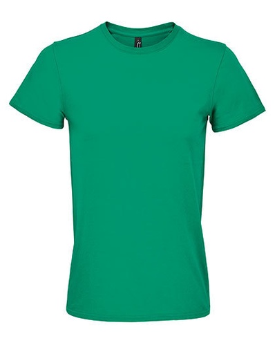 Koszulka Meska Nowoczesny Kroj Bawelniana L04728 - Green