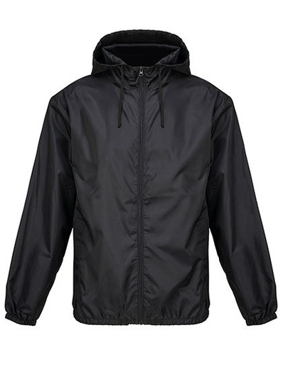 Kurtka Wodoodporna Wiatroszczelna Poliester L04758 - Black