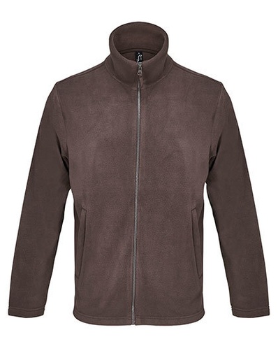Kurtka Polarowa Meska Mikropolar L04759 - Dark Chocolate