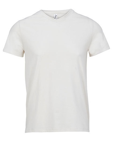 Koszulka V-neck L04765 - Off White