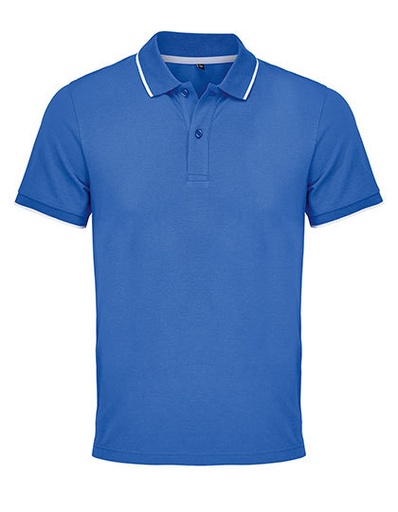 Polo L04769 - Royal Blue 241&White