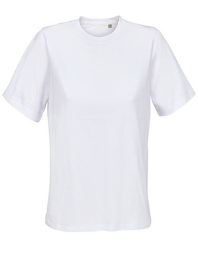 Koszulka bawełniana okrągły dekolt L04776 - Absolute White