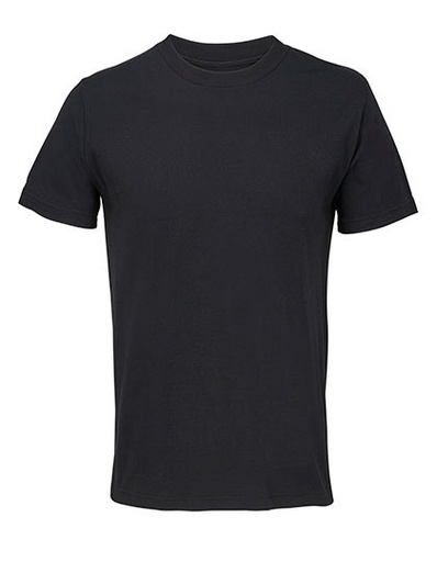 Koszulka Klasyczna Bawełniana Vintage L04813 - Deep Black