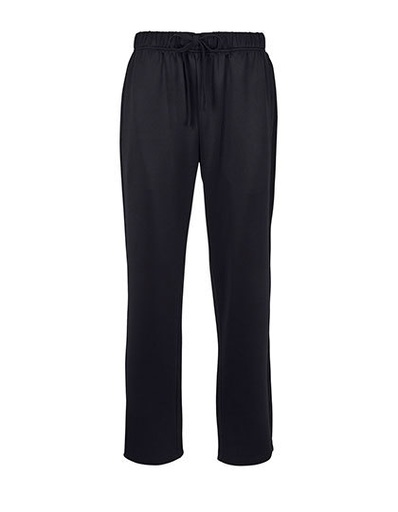 Spodnie Luzne Proste Nogawki Poliester Recyklingowy L04817 - Black