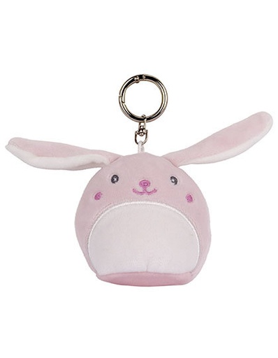 Brelok Pluszowy Poliester MM026 - Pink Bunny