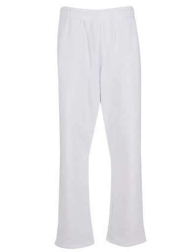 Spodnie Szerokie Bawełniane Szczotkowane NM042 - White