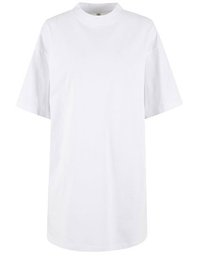 Sukienka Oversize Bawelna Organiczna NM046 - White