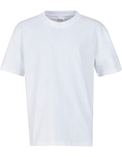 Koszulka Dziecięca Regular Fit Bawełniana NMK038 - White