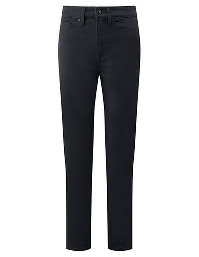 Spodnie Robocze Proste Nogawki Denim Strecz PW577 - Black (ca. Pantone Black C)