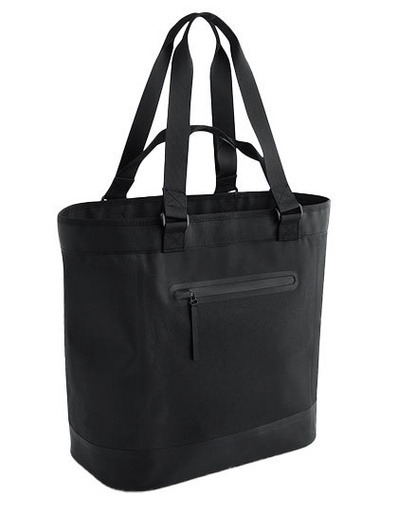 Torba Zakupowa Wodoodporna z Recyklingu QS577 - Black