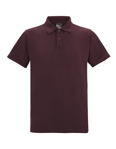 Koszulka Polo Męska Bawełna Poliester Pika RG1010 - Burgundy