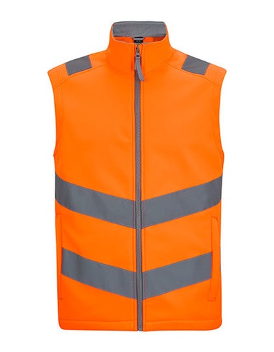 Kamizelka Robocza Bezrekawnik Softshell Hi-Vis RG20100 - Orange