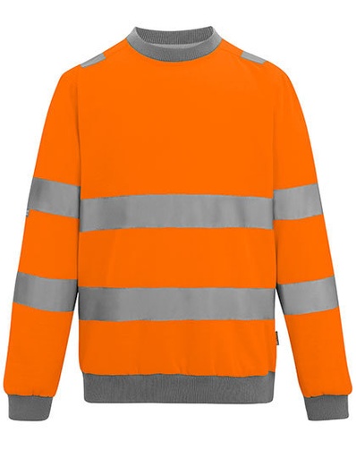 Bluza Crew Odblaskowa Klasa 3 Recykling RG8130 - Orange