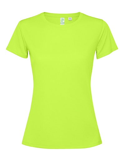 Koszulka Dopasowana Techniczna Poliester Recykling RY0431 - Fluor Green 222