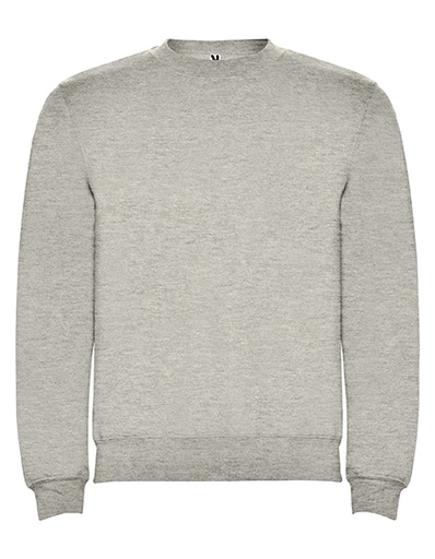 Bluza Dresowa Klasyczna Bawełniana Poliestrowa RY1070 - Ash White Melange 177