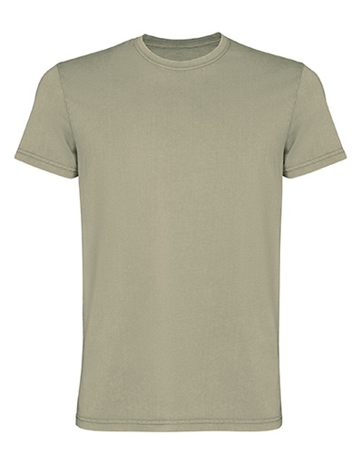 Koszulka bawełniana Vintage RY2200 - Light Khaki Washed