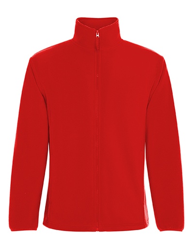 Kurtka polarowa z kołnierzem RY6414 - Red 60