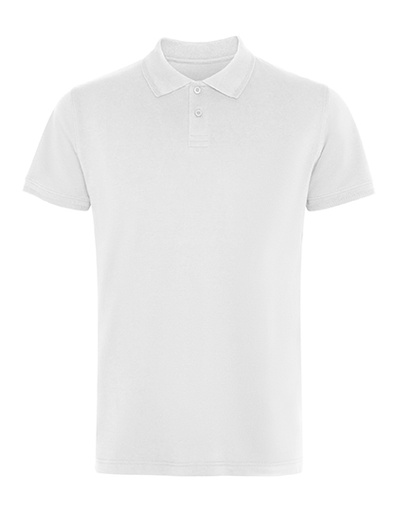 Koszulka Polo Męska Pique Bawełna Elastan RY6441 - White 01