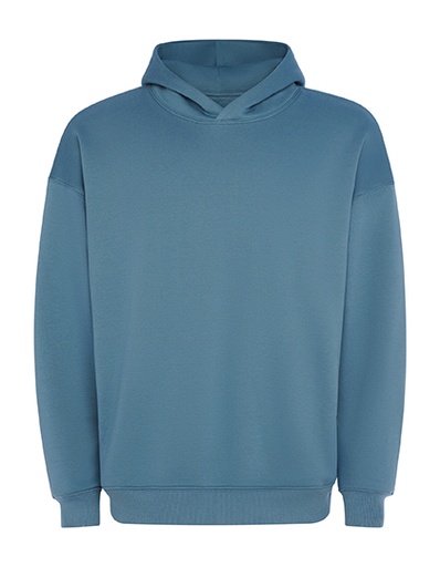 Bluza z kapturem oversize RY6702 - Storm Blue