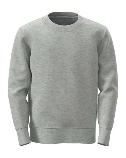 Bluza Klasyczna Bawelniano-Poliestrowa S4370K - Grey Heather