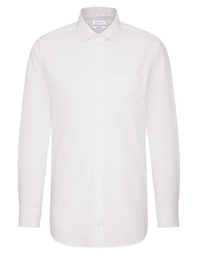 Koszula Meska Klasyczna Popelina Bawelniana SN003005 - White