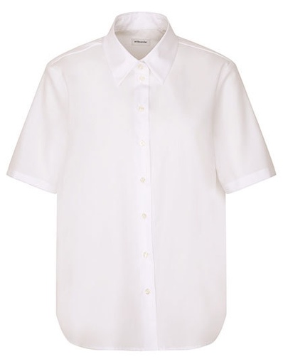 Koszula Damska Oversize Bawelniana Popelinowa SN145942 - White