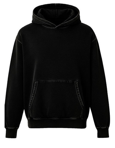 Bluza Luzna Bawełna Organiczna Vintage SW200V - Vintage Black