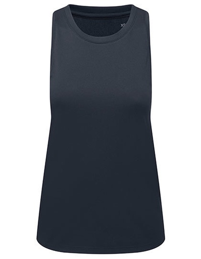 Koszulka Tank Top Odprowadzajaca Wilgoc Poliester z Recyklingu TR516 - French Navy