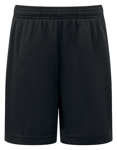 Spodenki Sportowe Unisex Odprowadzajace Wilgoc TR57B - Black