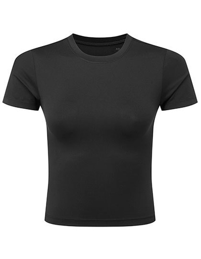 Koszulka Dopasowana Elastyczna Recykling TR653 - Black