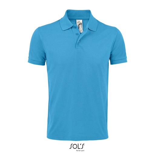 [S00571-AQ] PRIME Męskie polo 200g - Aqua