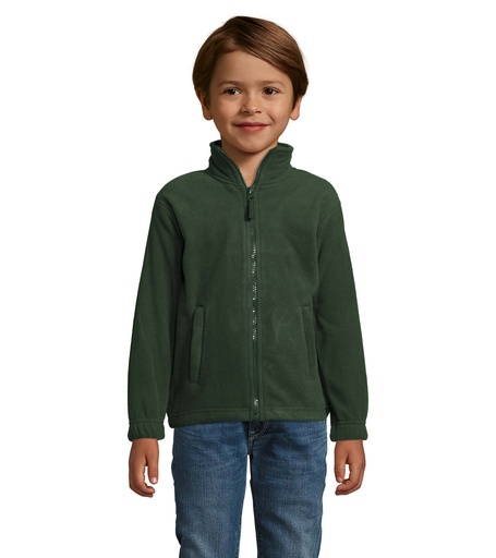 [S00589-FI] NORTH Dziecięcy polar 300g - Zielony