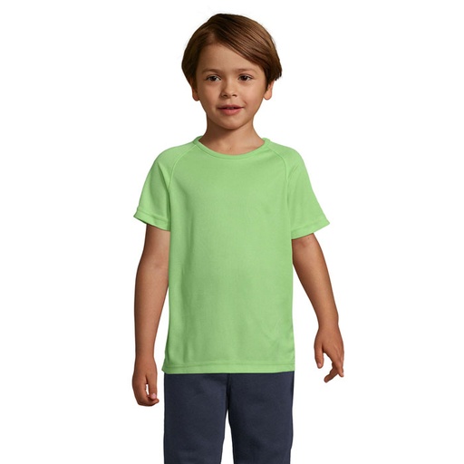 SPORTY Dzieciecy T-Shirt S01166-AG - Apple Green