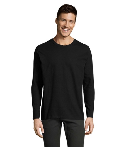 IMPERIAL LSL MEN t-shirt 19 S02074-DB - Deep Black