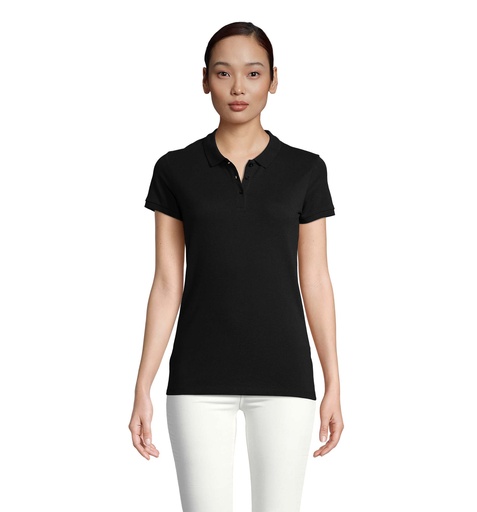 PLANET WOMEN polo 170g - Czarny