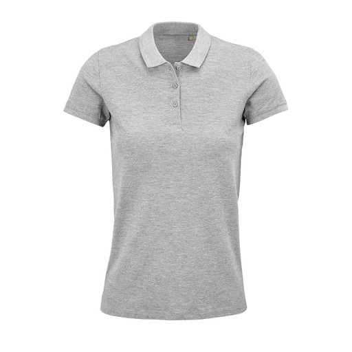 PLANET WOMEN polo 170g - Szary Melanż 2